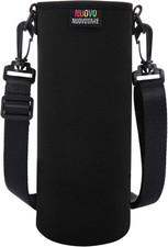 750Ml Water Bottle Carrier Bag Holder Sleeve with Adjustable Shoulder Strap