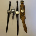 Vintage Women's Watch Lot (4) Timex Eden Tony the Tiger Nonworking -Parts/Repair