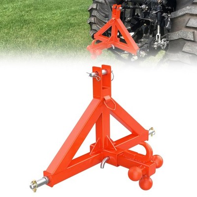 GarveeTech Tractor 3 Point Hitch Receiver - 2 in Receiver & Towing Ball Mount...