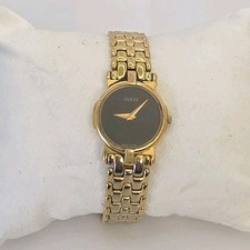 Gucci 3400M Vintage Woman's Watch  Gold Plated Vintage 