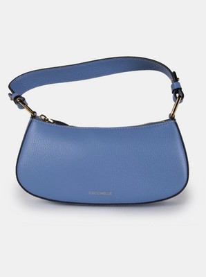 Coccinelle Mini Bag Schultertasche Umhängetasche Farbe Blau 