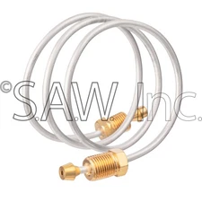 2.182.280 SIT Controls OEM Pilot Tube 1/8" x 24" with Threaded Nut Connections