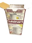 Cuisinart 1.5 Qt Frozen Yogurt Ice Cream Sorbet Maker, White, Extra Bowl