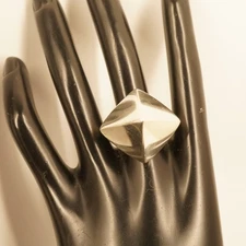 Tiffany & Co Sterling Silver Pyramid Ring Out of Retirement Limited Edition