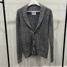 Old Navy Men's Gray Cardigan Sweater With Pockets - Size Small