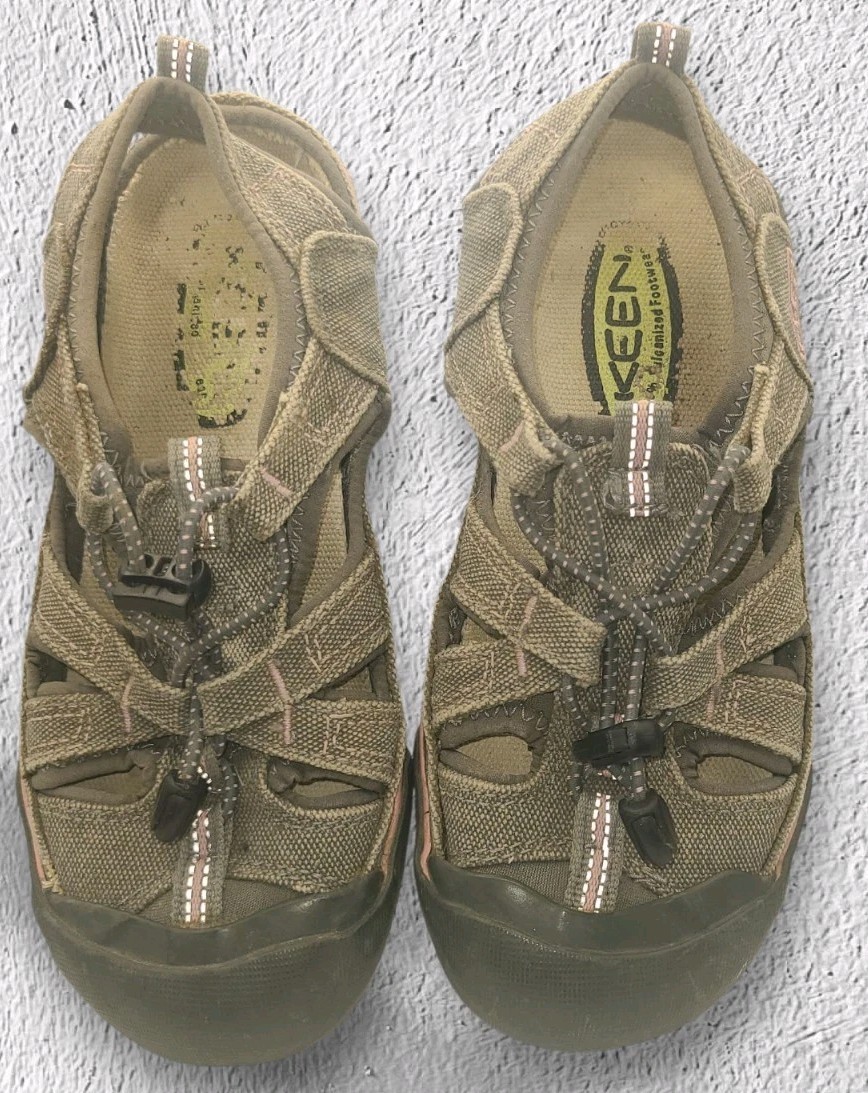 Sandali da pescatore KEEN Coronado donna taglia 6 tela scarpe sportive outdoor