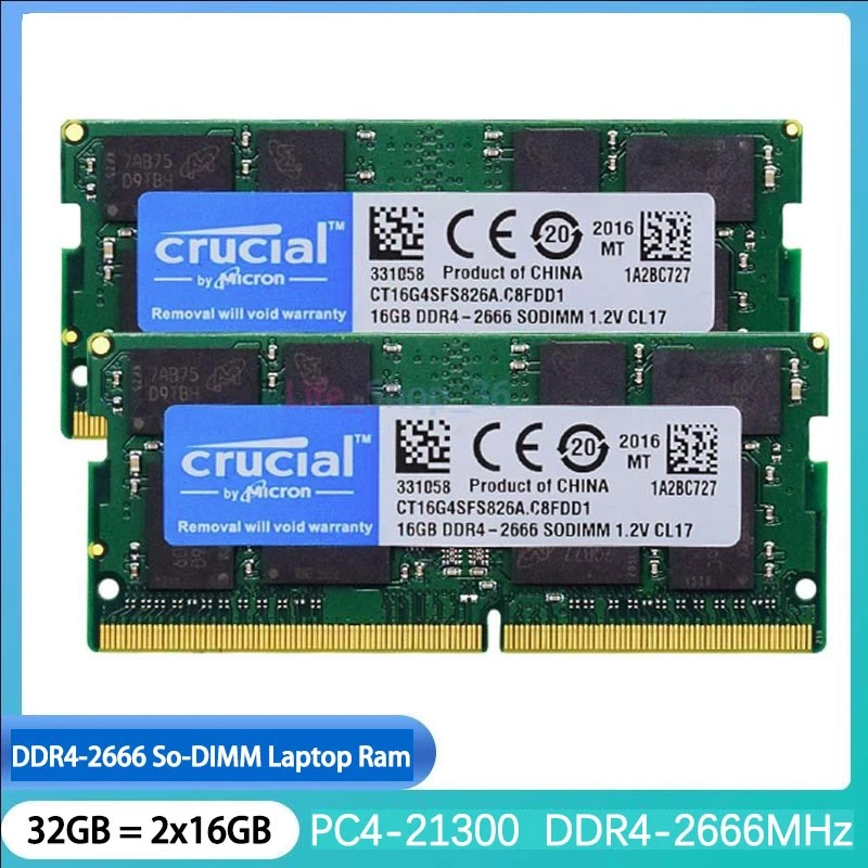 SO-DIMM 16 GB DDR4 DRAM Computer Memory (RAM) for sale | eBay