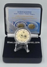 Belgien 2026 National Railway 2 Euro REVERSE Polierte Platte M&uuml;nze