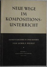 Gerh. F. Wehle - Tonsatzlehre, Opus 63a, Neue...