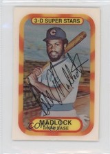 1977 Kellogg's 3-D Super Stars Bill Madlock #43 he0
