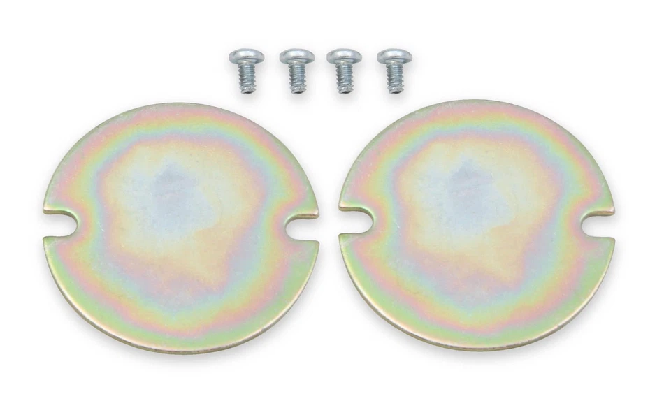 241-83 Holley M/T Valve Covers - Vintage Style - Finned - SBC - Satin Black - Image 3 of 4