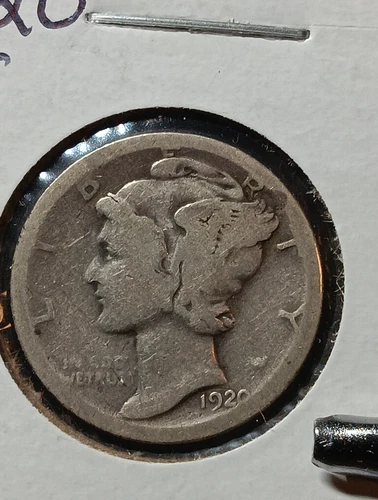 👉1920- S  Mercury Dime Vg Choice  #13
