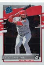 2020 Panini Donruss Optic - Rated Rookies Deivy Grullon #73 (RC)