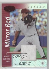 2002 Leaf Certified Mirror Red Materials 89/150 Roy Oswalt #67 is2