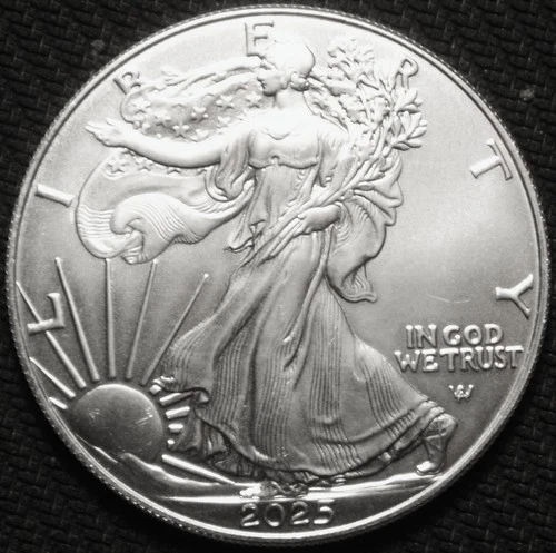 2025 American Silver Eagle    BU