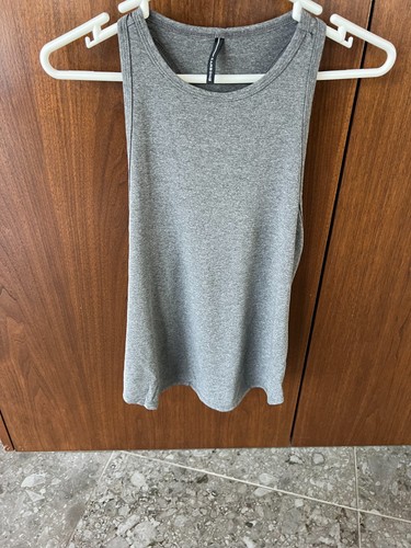 Carbon 38 Women's Grey High Neck Sleeveless Tank Top Size XSmall
