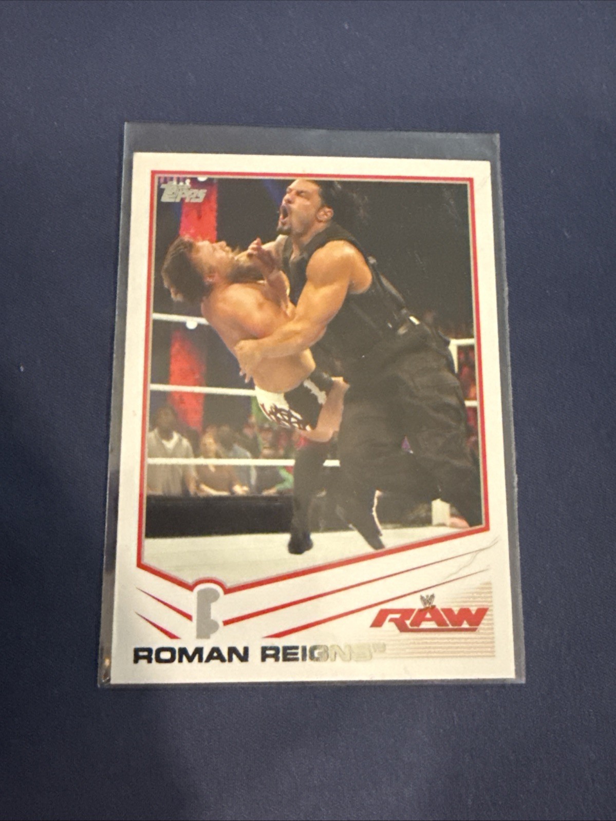 Roman Reigns Rookie Card 2013 Topps WWE #33