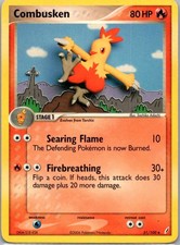 Pokemon TCG Combusken 31/100 Crystal Guardians LP on eBay