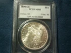 1890-CC  Morgan Dollar  PCGS  MS_63  ***BLAZING CARSON CITY SILVER***