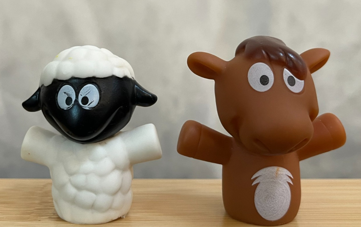 20 Finger Puppets Bath Toys Mixed Lot KMUYL, Kiddie Play, Playtex Etc.