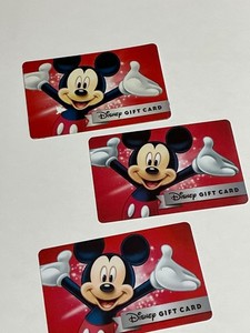 Disney Gift Cards, $350.00 total verified balance, Free USPS shipping