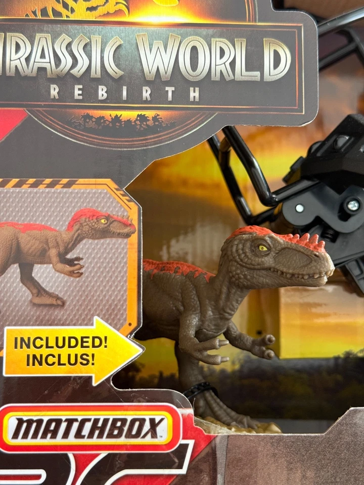 2025 Jurassic World Rebirth Dino Catcher Matchbox Radio Control Mattel Brand New - Image 2 of 4