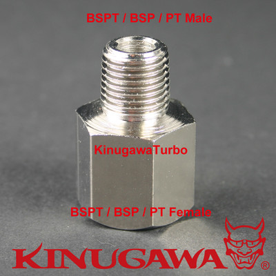 Forged Adapter Fitting Steel 3/8 BSP BSPT Male - 1/4 BSPT Female C22-2