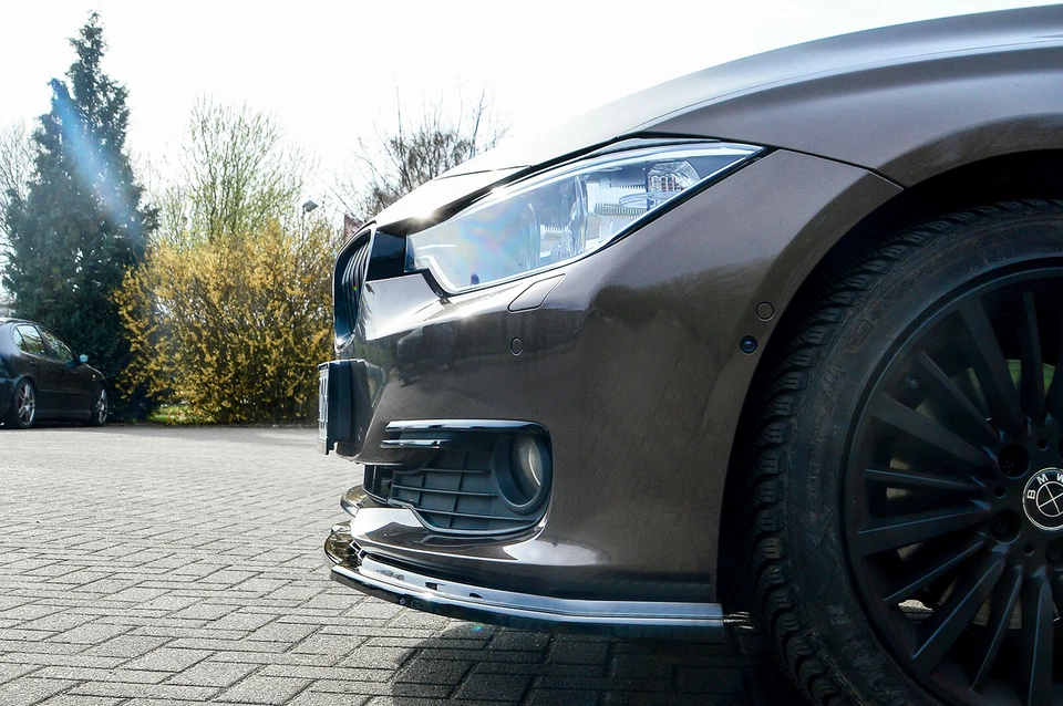 Sonderaktion Spoilerschwert Splitter in ABS passend für BMW 3er F30 F31 Standard - Bild 4 von 4