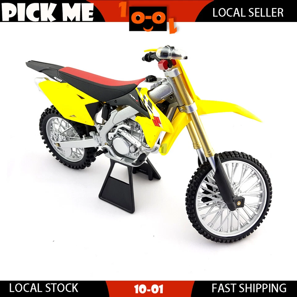 Motorcycle SUZUKI RM-Z450 2014 scale 1:6 model bike diecast bike toy bike car - Image 2 of 4