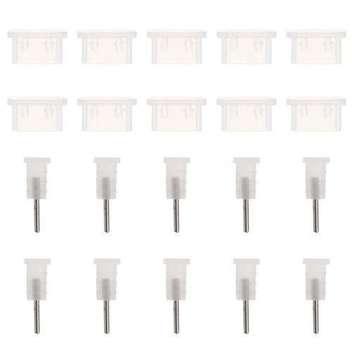 10 par -C-Korki przeciwpyłowe USB Ochrona przed kurzem Ochrona portu USB-C - Zdjęcie 12 z 12