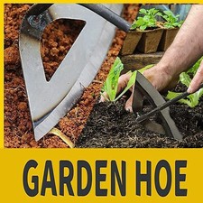 Gardening Tools Hollow Hoe, All-Steel Hardened Hollow Hoe, Sharp Edge Garden Wee - Image 5