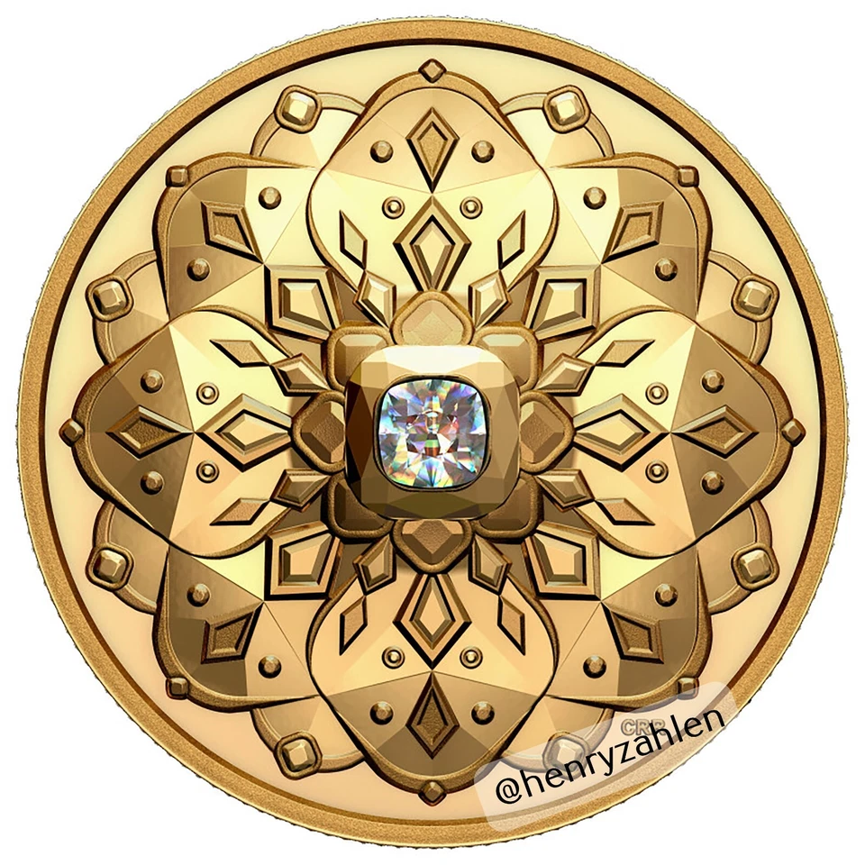 Goldmünze PP  1oz  "Forevermark Black Label DIAMANT"   Kanada 2022 - Bild 1 von 3