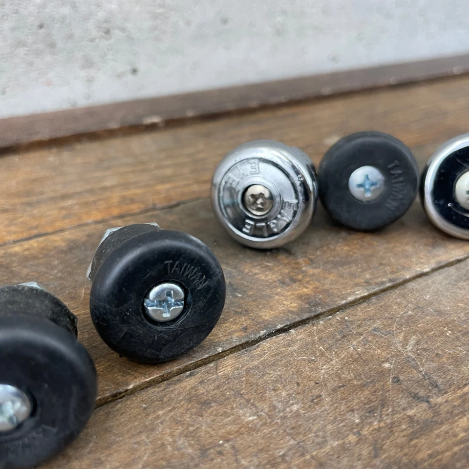 Vintage Bicycle Handlebar End Plugs Expanding Rubber Plastic Lot 6 Plugs Eroica - Image 2 of 4