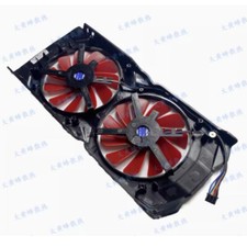 New Graphics Card Cooling Fan with Casing For XFX RX580 570 2048SP 4GB Parts