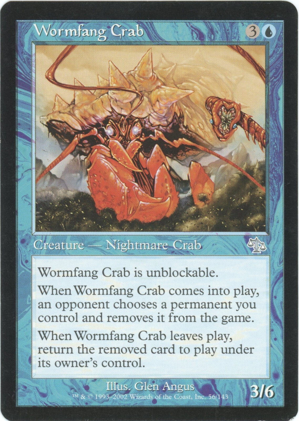 Wormfang Crab - Judgment - LP