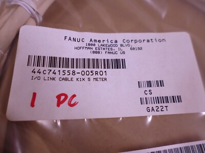 NEW Fanuc 44C741558-005R01 I/O Link Cable K1X , 5 Meter | eBay