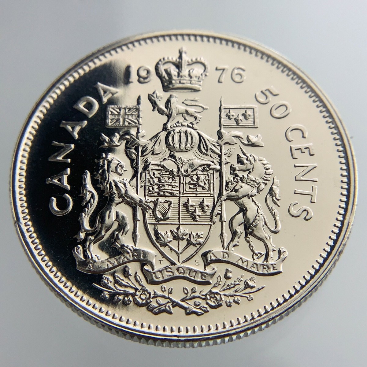 1976 Canada 50 Cents Half Dollar KM#75.1 Uncirculated Coin Z036 | eBay