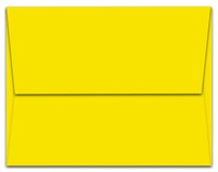 250 Yellow A6 Envelopes - 6.5 X 4.75 - Square Flap on sale 250 Yellow A6 Envelopes - 6.5 X 4.75 - Square Flap on sale