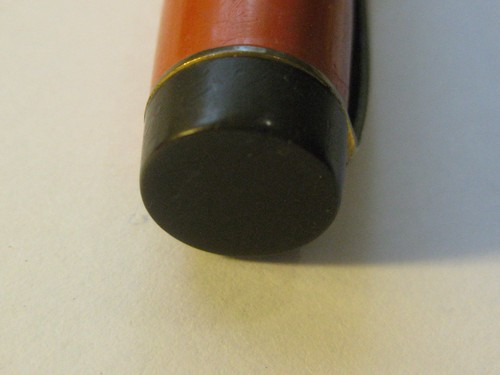 Parker Duofold orange Gold Nib vintage fountain pen Big Red two band old antique - 第 3/8 張圖片