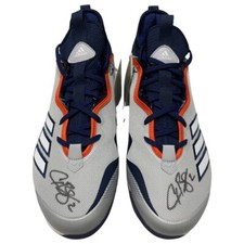 Alex Bregman Dual Signed Autographed Custom Adidas Baseball Cleats #1