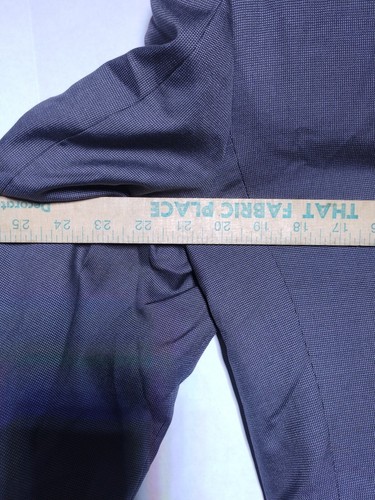 Jones New York Suit Jacket S&K Famous Brands Wool and Silk - Picture 8 of 12