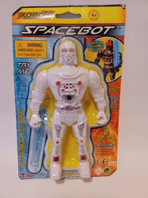 Robots Vintage Spacebot With Light Sword 6'' Star Wars?