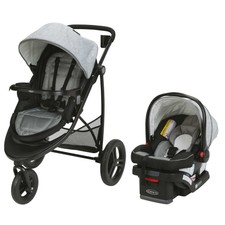 graco fastaction travel system asher