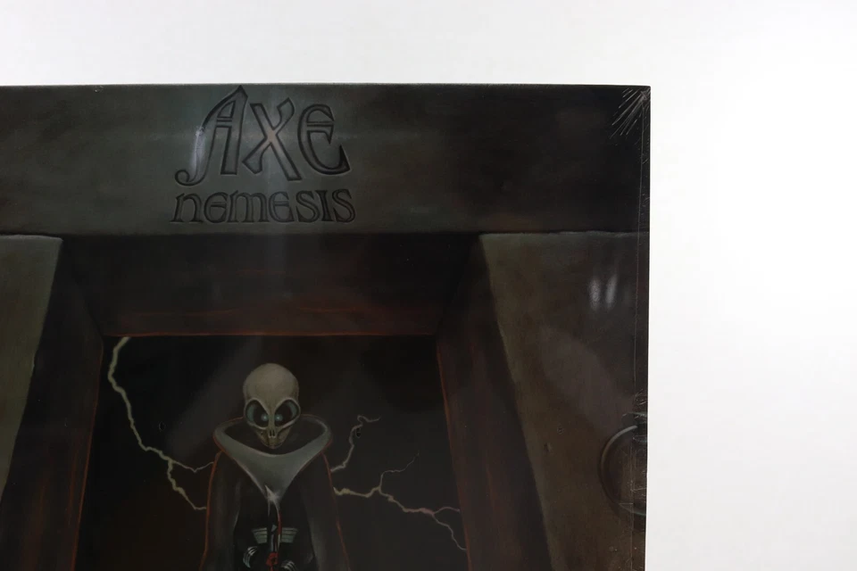 Axe Nemesis 1983 винил LP ATCO 90099-1 первый пресс новый запечатанный - Изображение 3 из 4