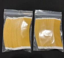 Walker German Brown Liner Cloth Tape  “C ” Contour-72 Strips-Wig Hairpiece -New