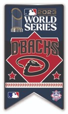 2023 Arizona Diamondbacks World Series Banner Pin NLCS LEAGUE SERIE SOFORTVERSAND