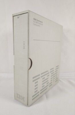 IBM Binder DOS Disk Operating System Reference 3.1 1985 1st Ed. (No ...