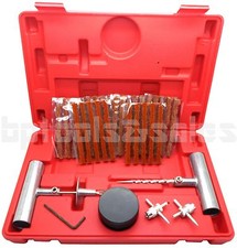 37pc Tire Repair Kit DIY Flat Tire Repair Car Truck Motorcycle Home Plug Patch 
