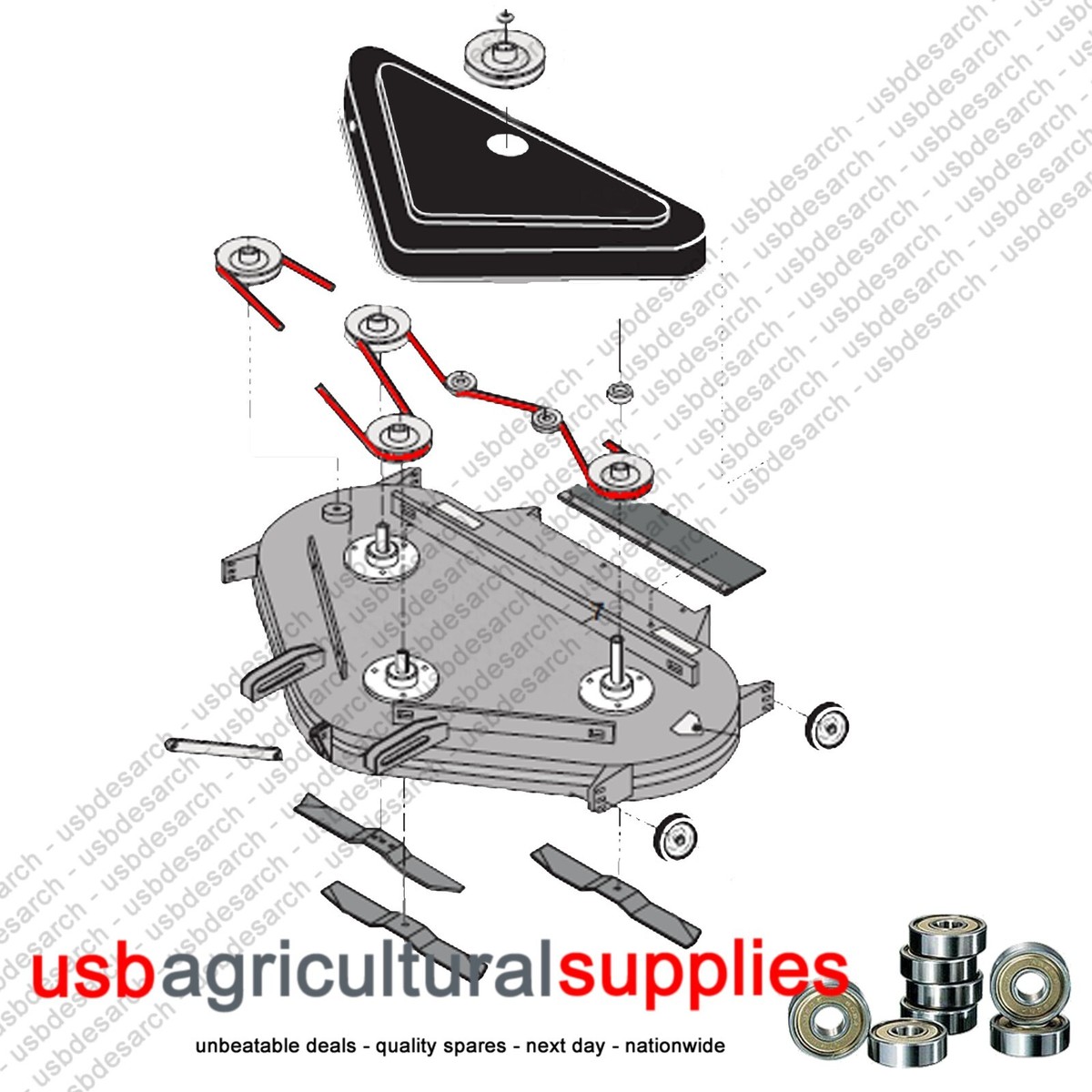 CINGHIA DI TRASMISSIONE IDROSTATICA COUNTAX SERIE C&K - Foto 11