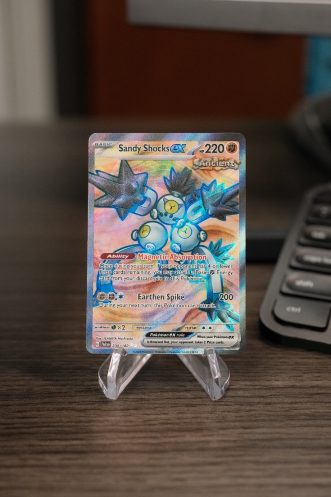 Sandy Shocks ex 228/182 Sv04: Paradox Rift Holo MINT